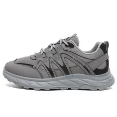 SHANDIAN - Zapatillas de Trekking para hombres Negro