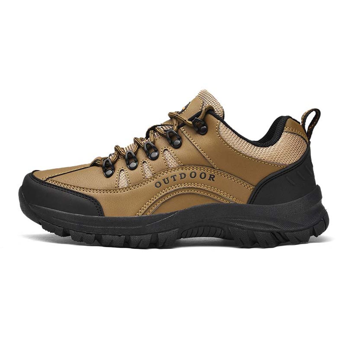 SHANDIAN - Zapatillas de Trekking para hombres Gris.