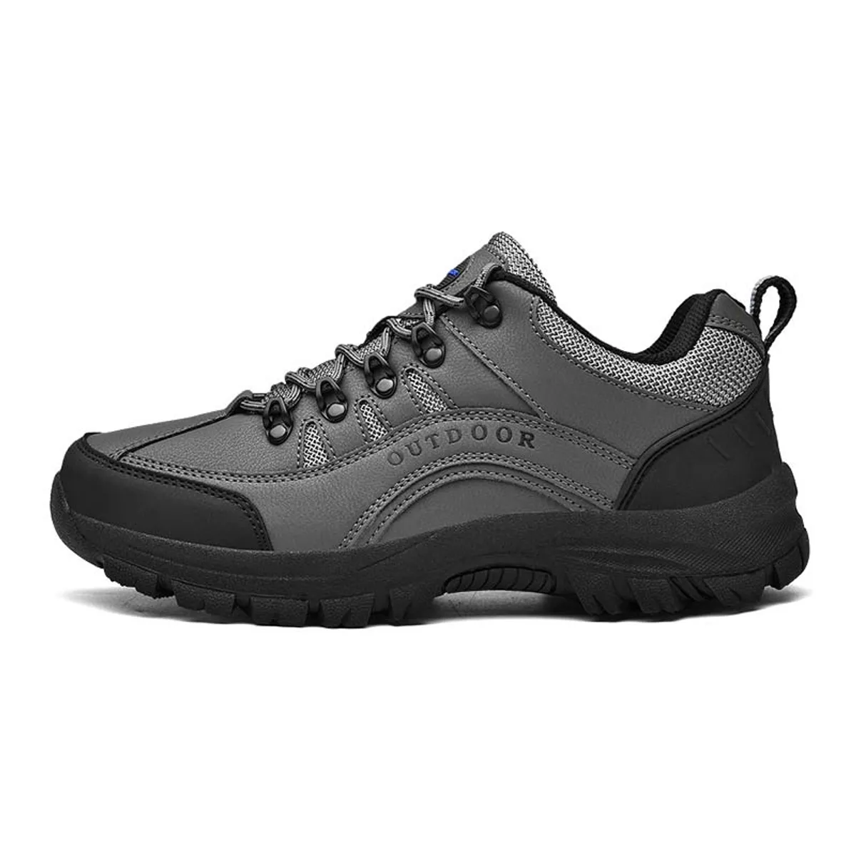 SHANDIAN - Zapatillas de Trekking para hombres Gris.