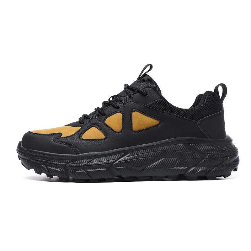 SHANDIAN - Zapatillas de Trekking para hombres Negro.