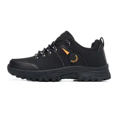SHANDIAN - Zapatillas de Trekking para hombres Negro.