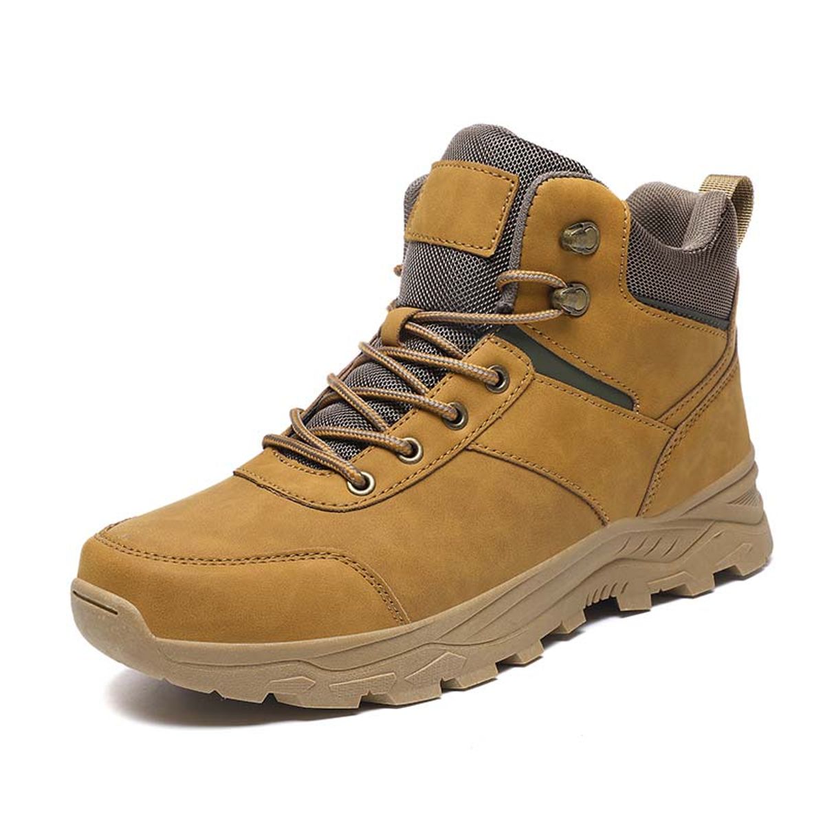 SHANDIAN - Zapatillas de Trekking para hombres Negro.