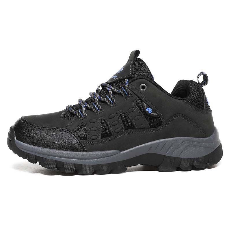 SHANDIAN - Zapatillas de Trekking para hombres Café.