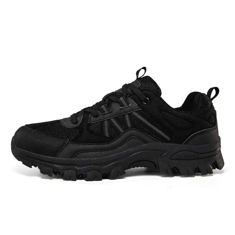SHANDIAN - Zapatillas de Trekking para hombres Negro.