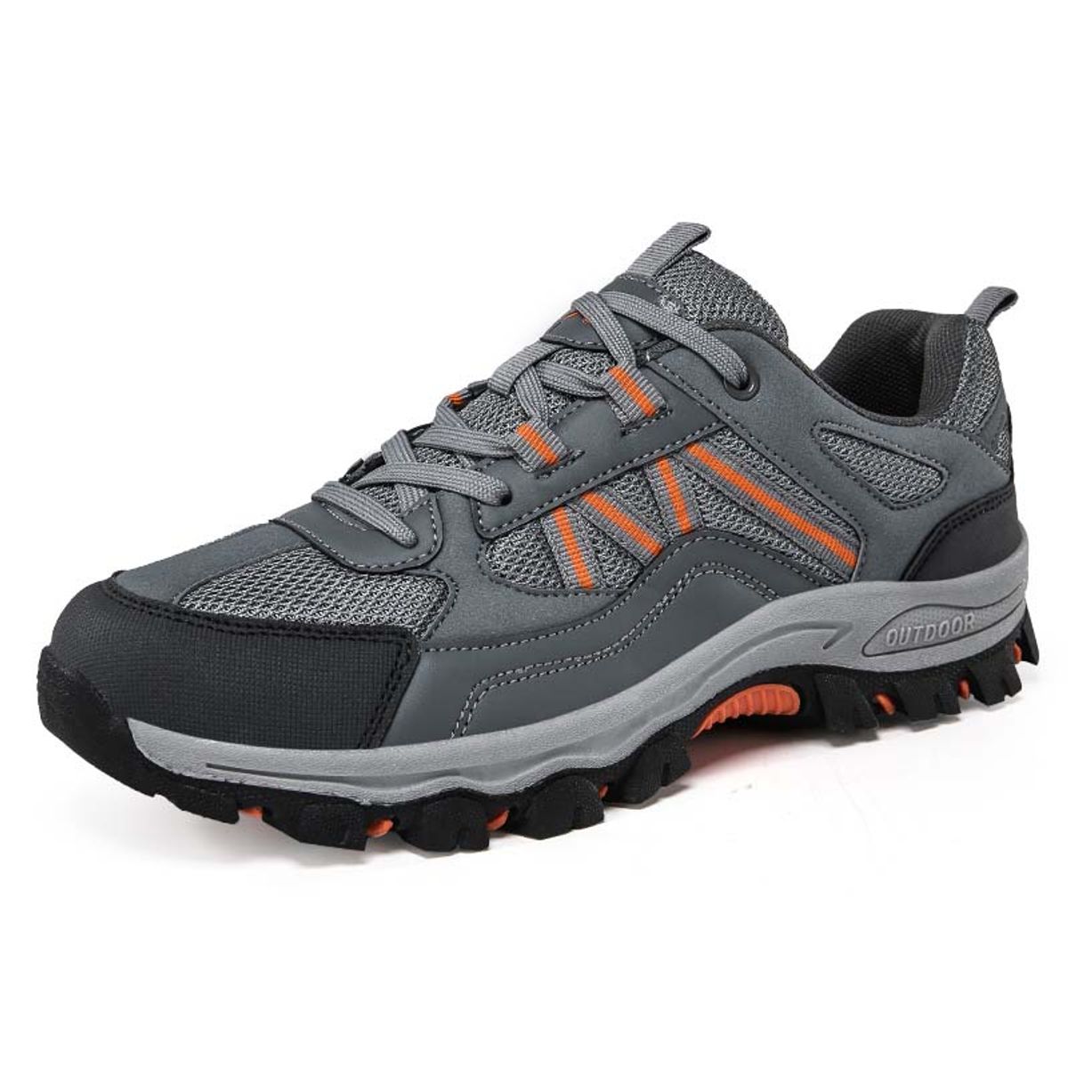 SHANDIAN - Zapatillas de Trekking para hombres Negro.