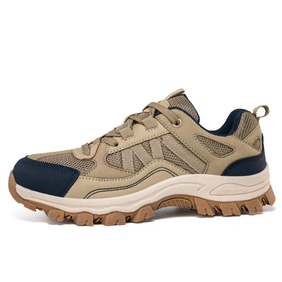 SHANDIAN - Zapatillas de Trekking para hombres Negro.