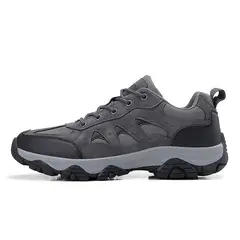 SHANDIAN - Zapatillas de Trekking para hombres Negro.
