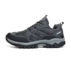 SHANDIAN - Zapatillas de Trekking para hombres Negro.