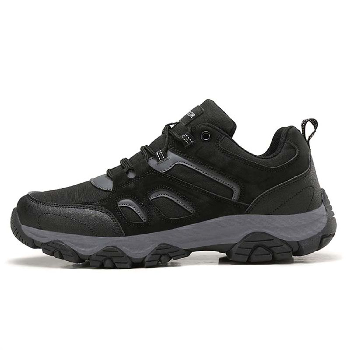 SHANDIAN - Zapatillas de Trekking para hombres Negro.