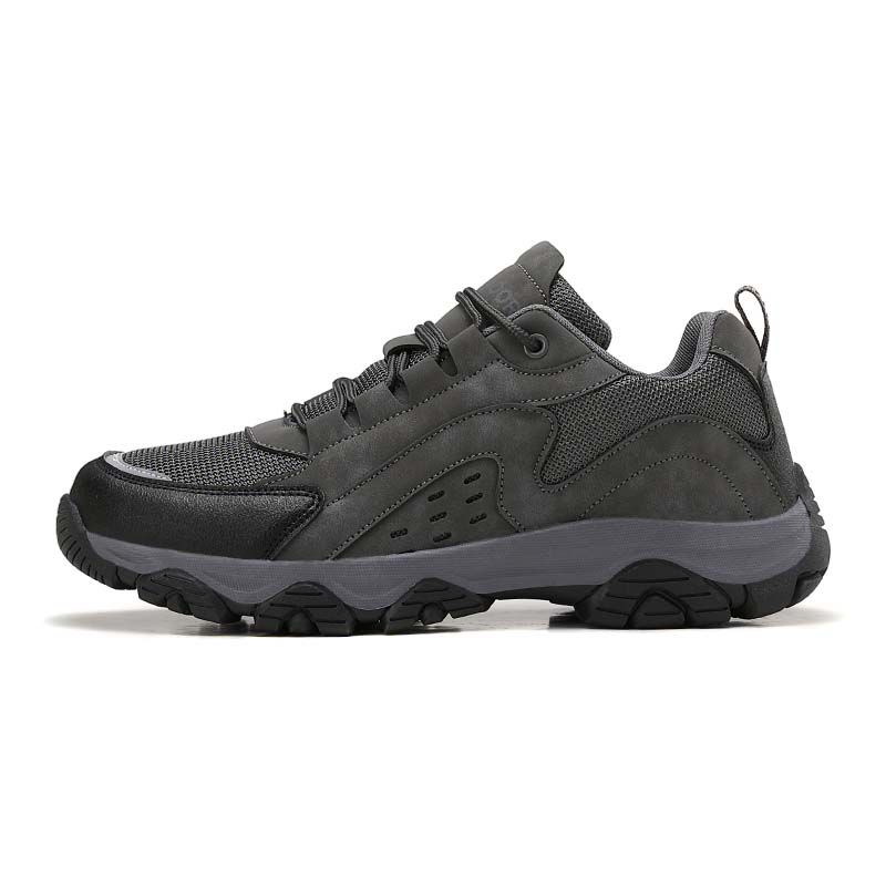 SHANDIAN - Zapatillas de Trekking para hombres Negro.