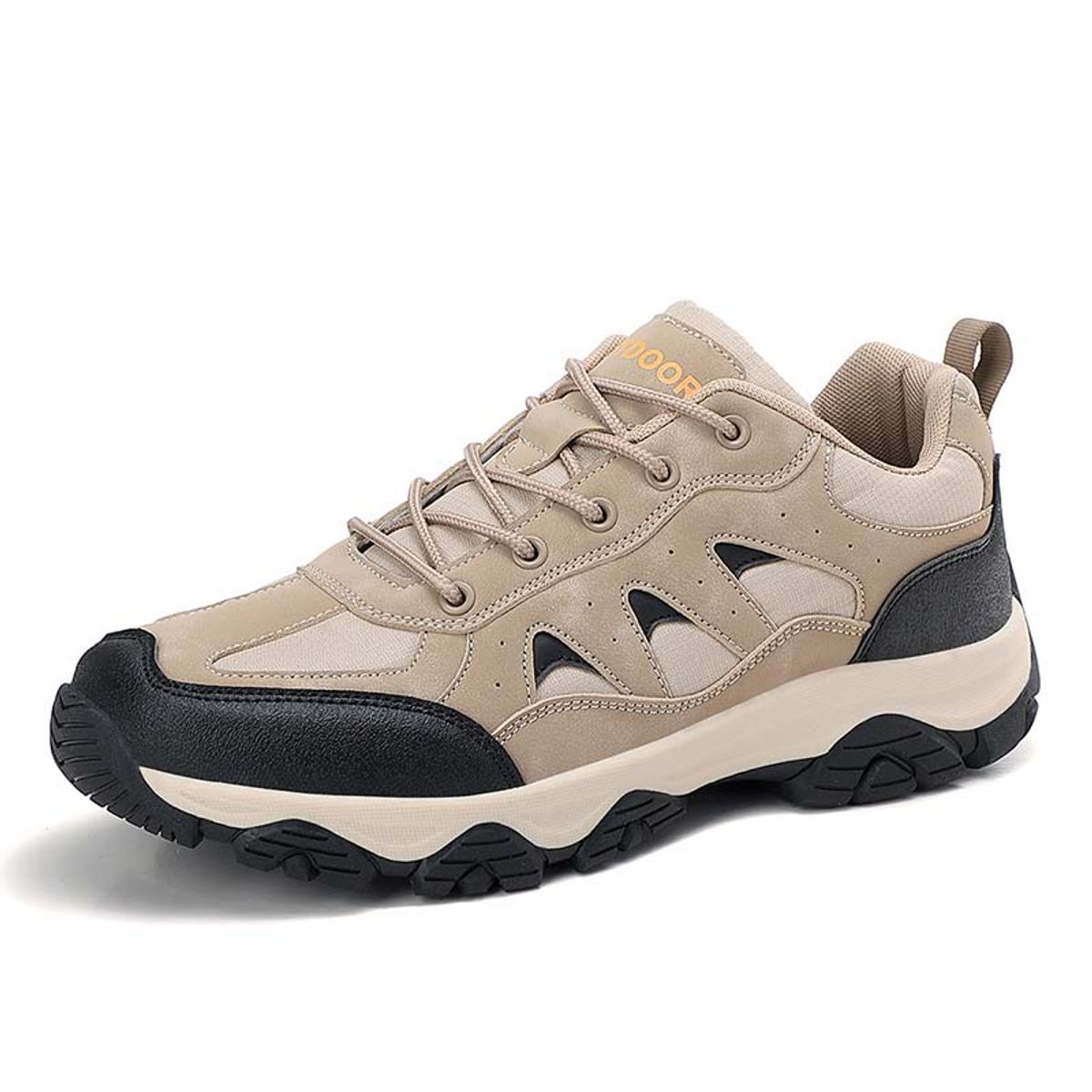 SHANDIAN - Zapatillas de Trekking para hombres Negro.