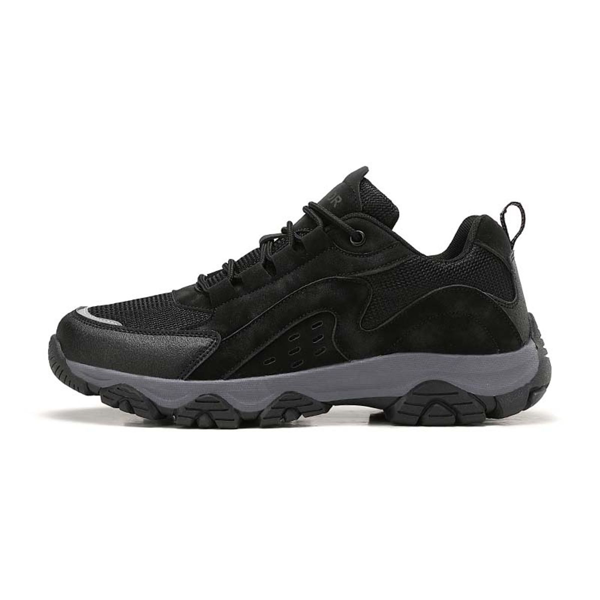 SHANDIAN - Zapatillas de Trekking para hombres Negro.
