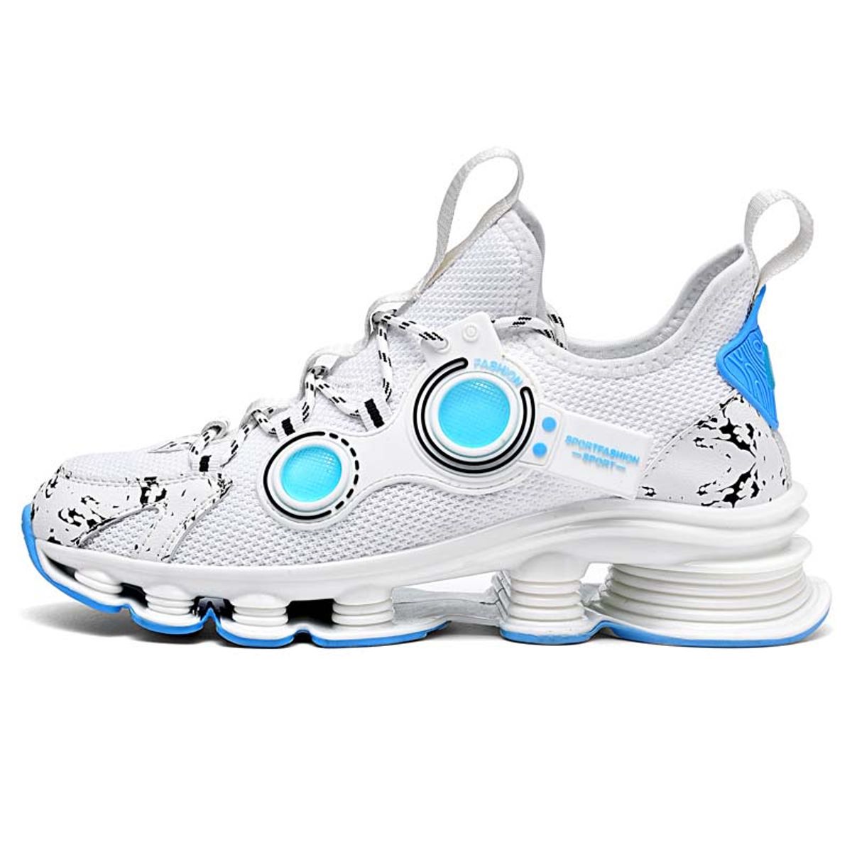 SHANDIAN - Zapatillas de Trekking para hombres Negro.