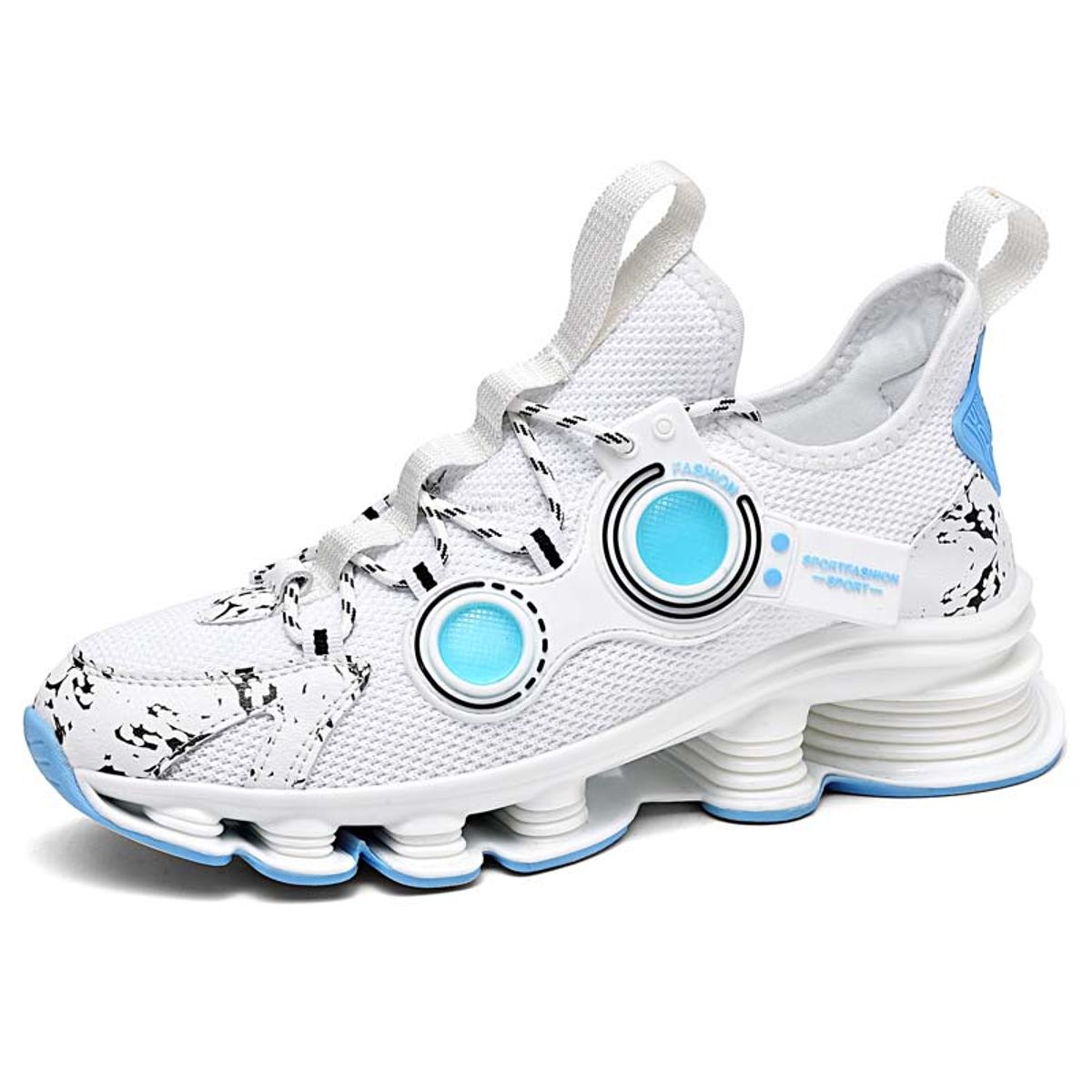 SHANDIAN - Zapatillas de Trekking para hombres Negro.