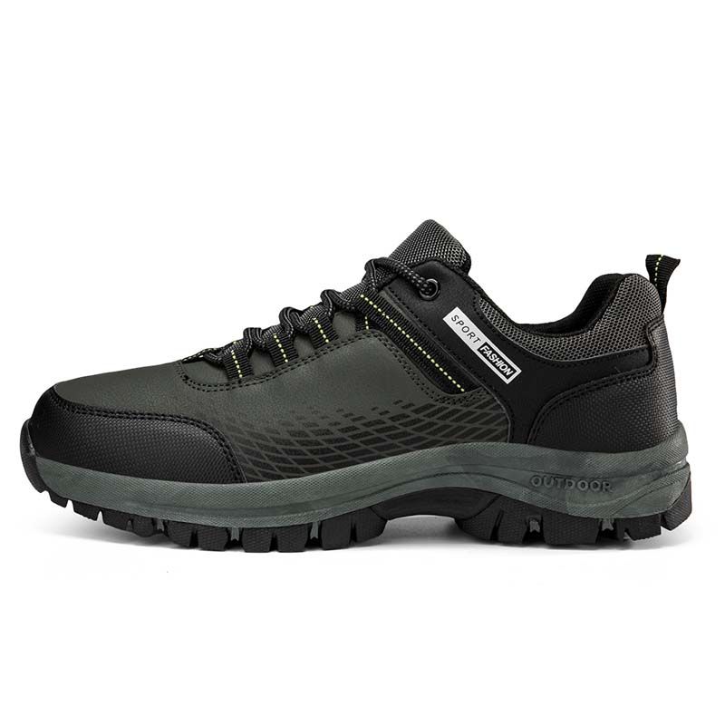 SHANDIAN - Zapatillas de Trekking para hombres Negro.