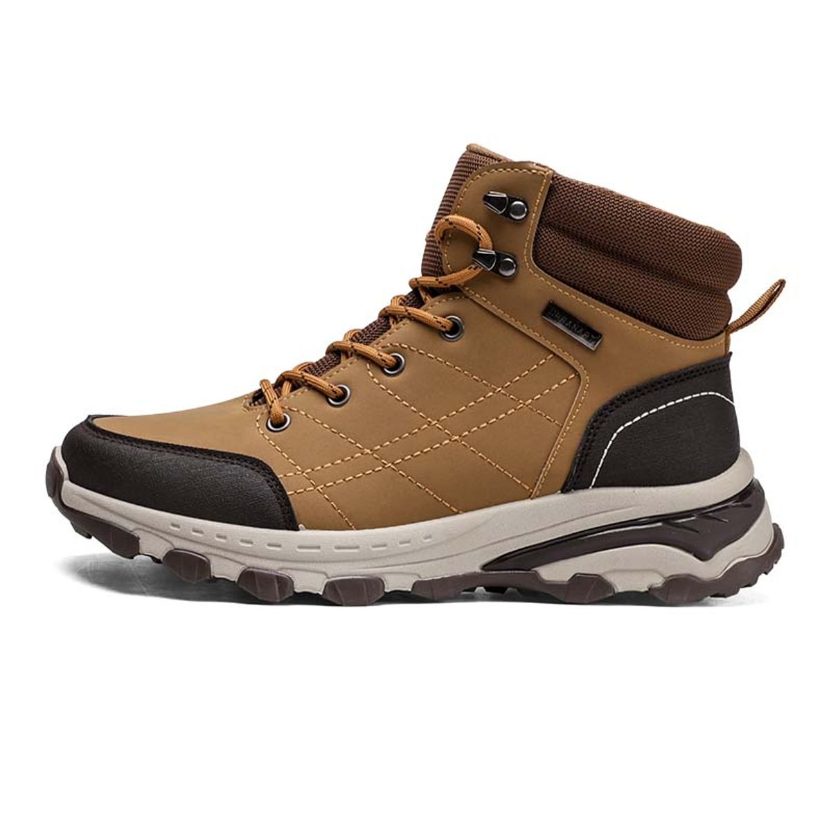SHANDIAN - Zapatillas de Trekking para hombres Negro.