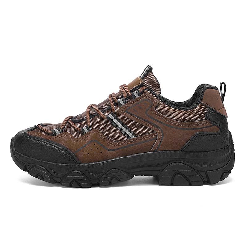 SHANDIAN - Zapatillas de Trekking para hombres Negro.