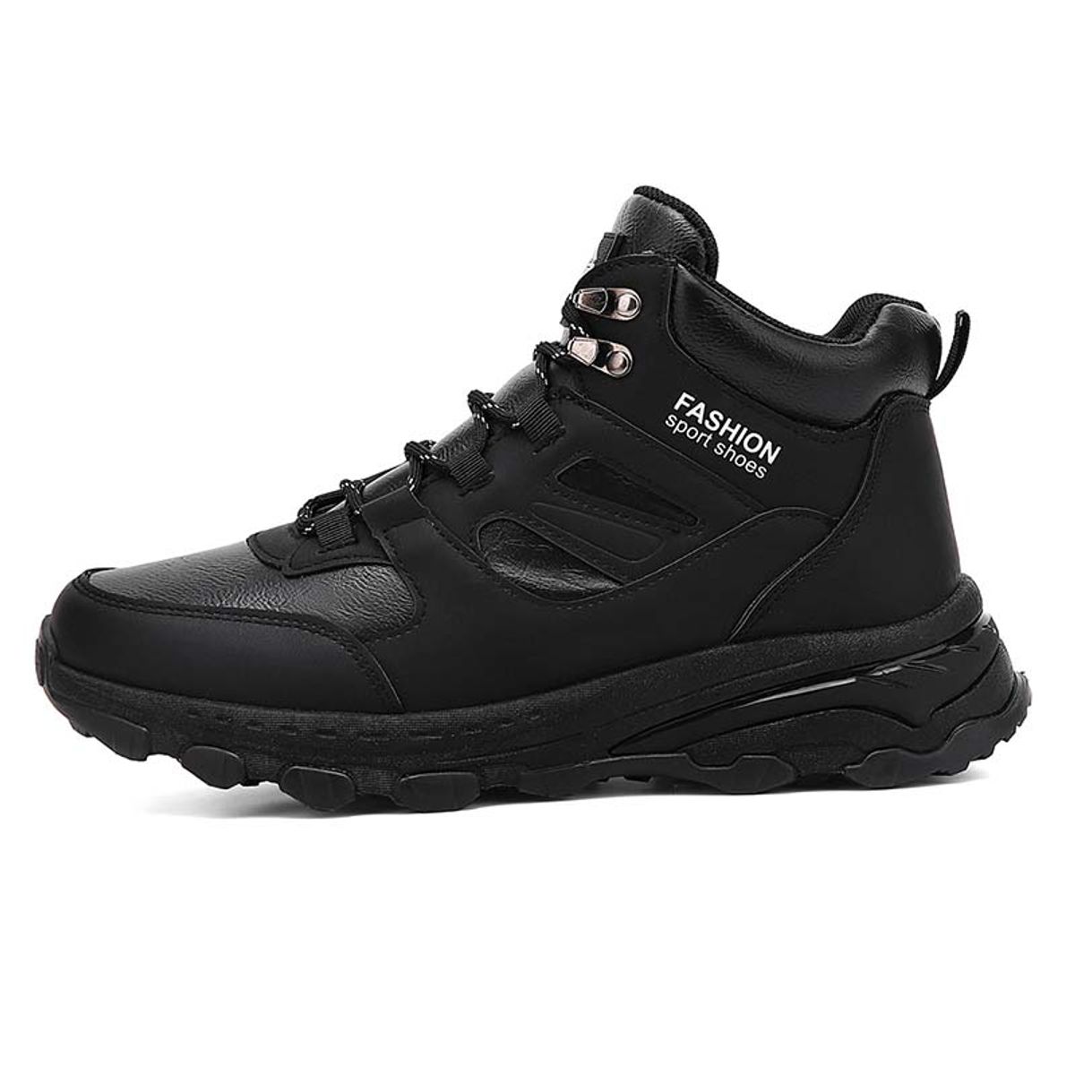 SHANDIAN - Zapatillas de Trekking para hombres Negro.