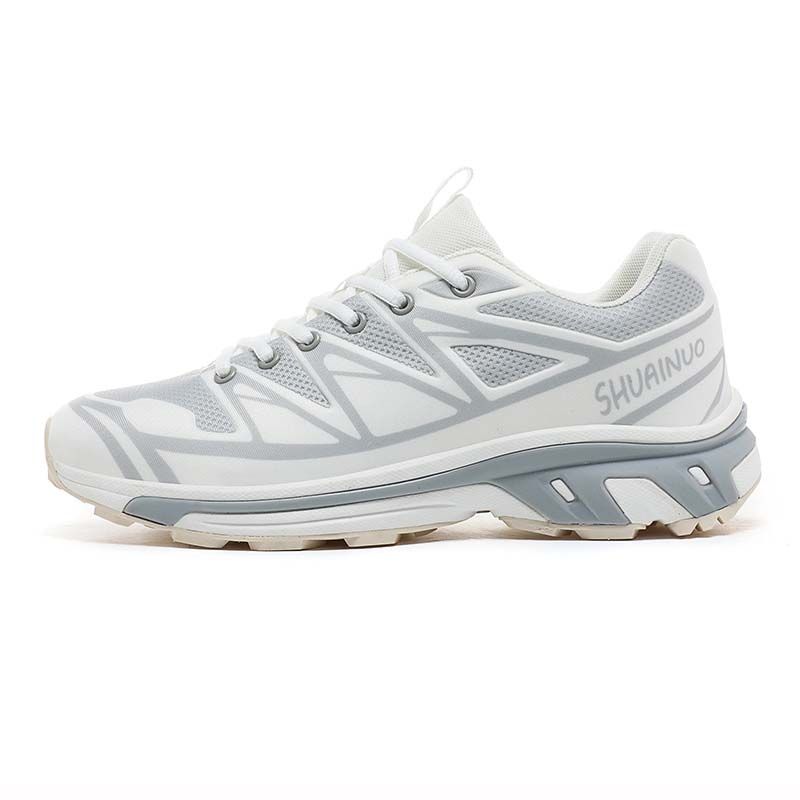 SHANDIAN - Zapatillas de Trekking para hombres Negro
