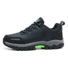 SHANDIAN - Zapatillas de Trekking para hombres Negro.