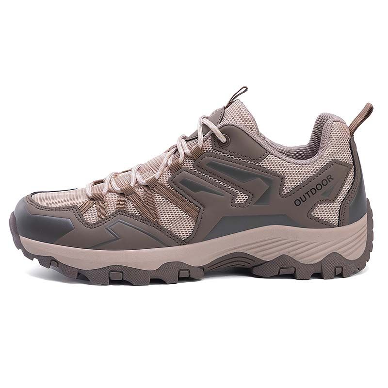 SHANDIAN - Zapatillas de Trekking para hombres Negro.
