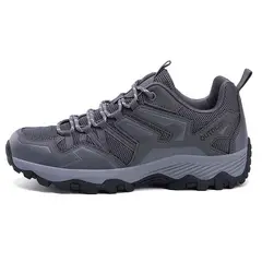 SHANDIAN - Zapatillas de Trekking para hombres Negro.