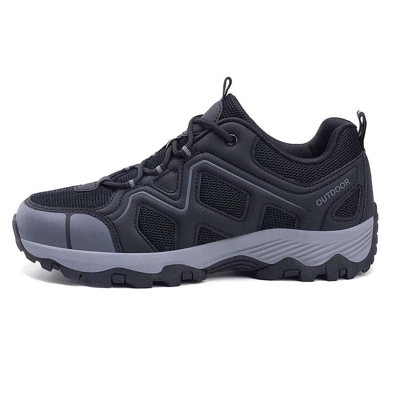 SHANDIAN - Zapatillas de Trekking para hombres Azul