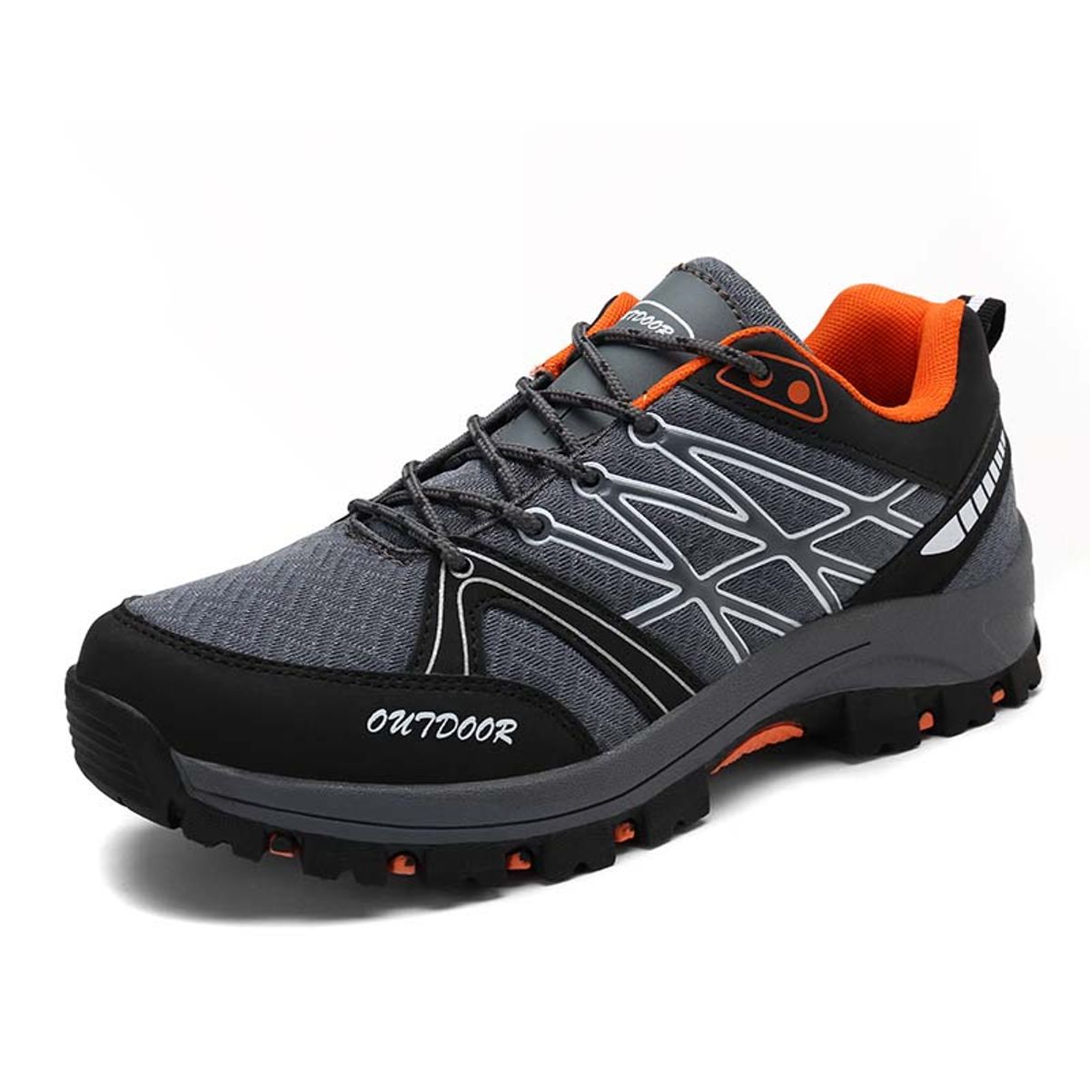 SHANDIAN - Zapatillas de Trekking para hombres Azul.