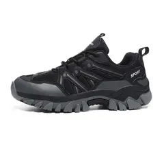 SHANDIAN - Zapatillas de mujer trekking para Rojo.