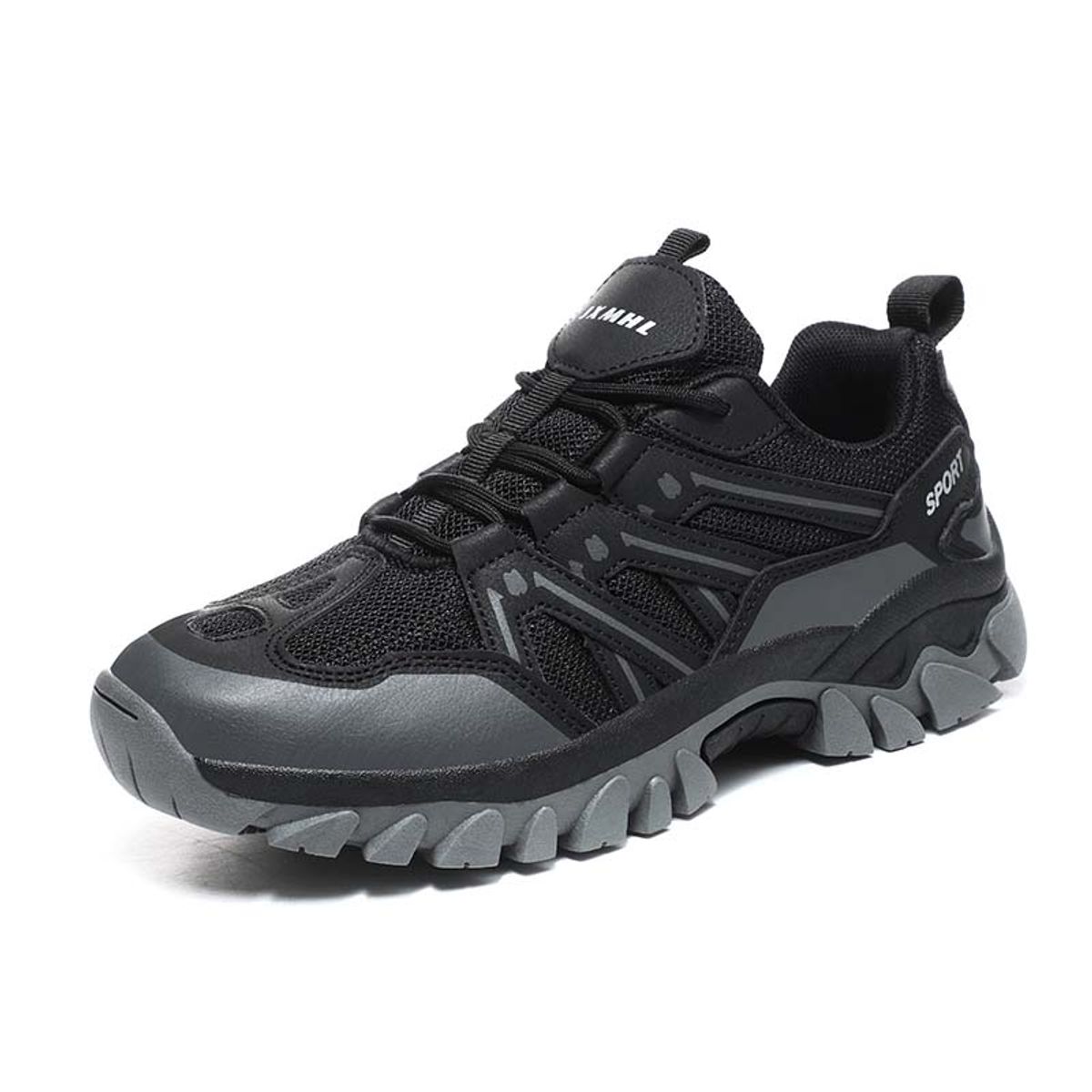 SHANDIAN - Zapatillas de mujer trekking para Rojo.
