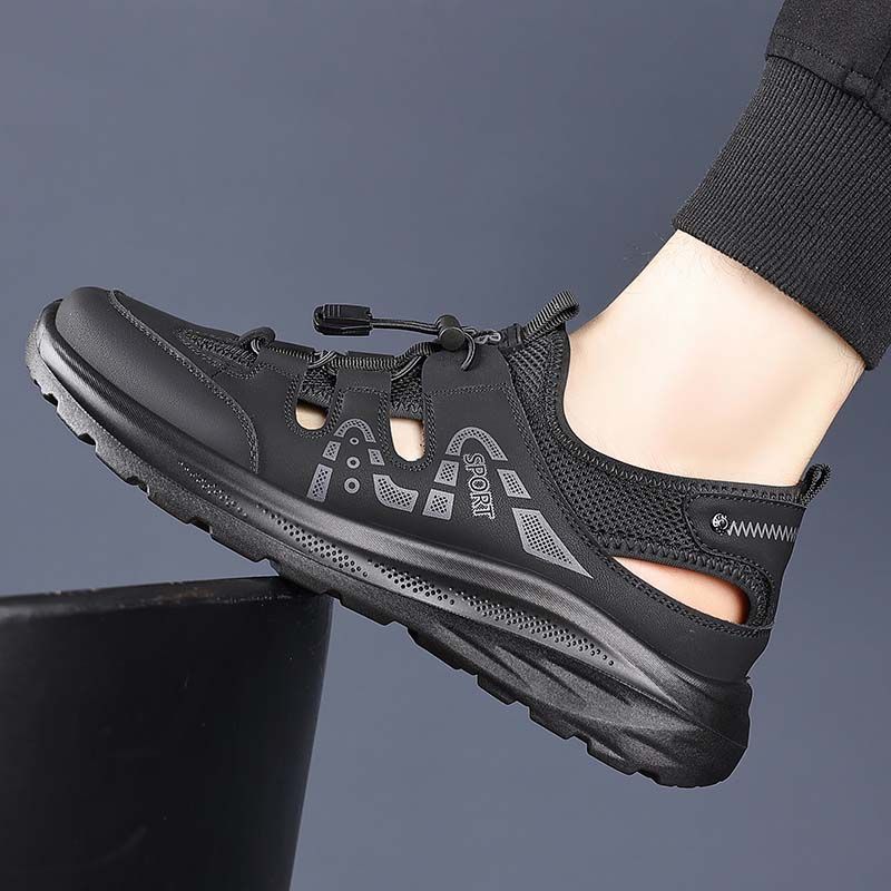 SHANDIAN Zapatillas de Trekking para hombres