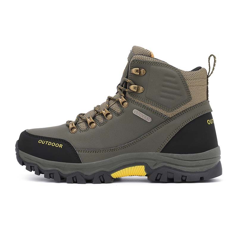 SHANDIAN - Zapatillas de Trekking para hombres Gris.