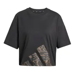 ADIDAS - Polera Essentials Seasonals Animal Big Logo Boyfriend