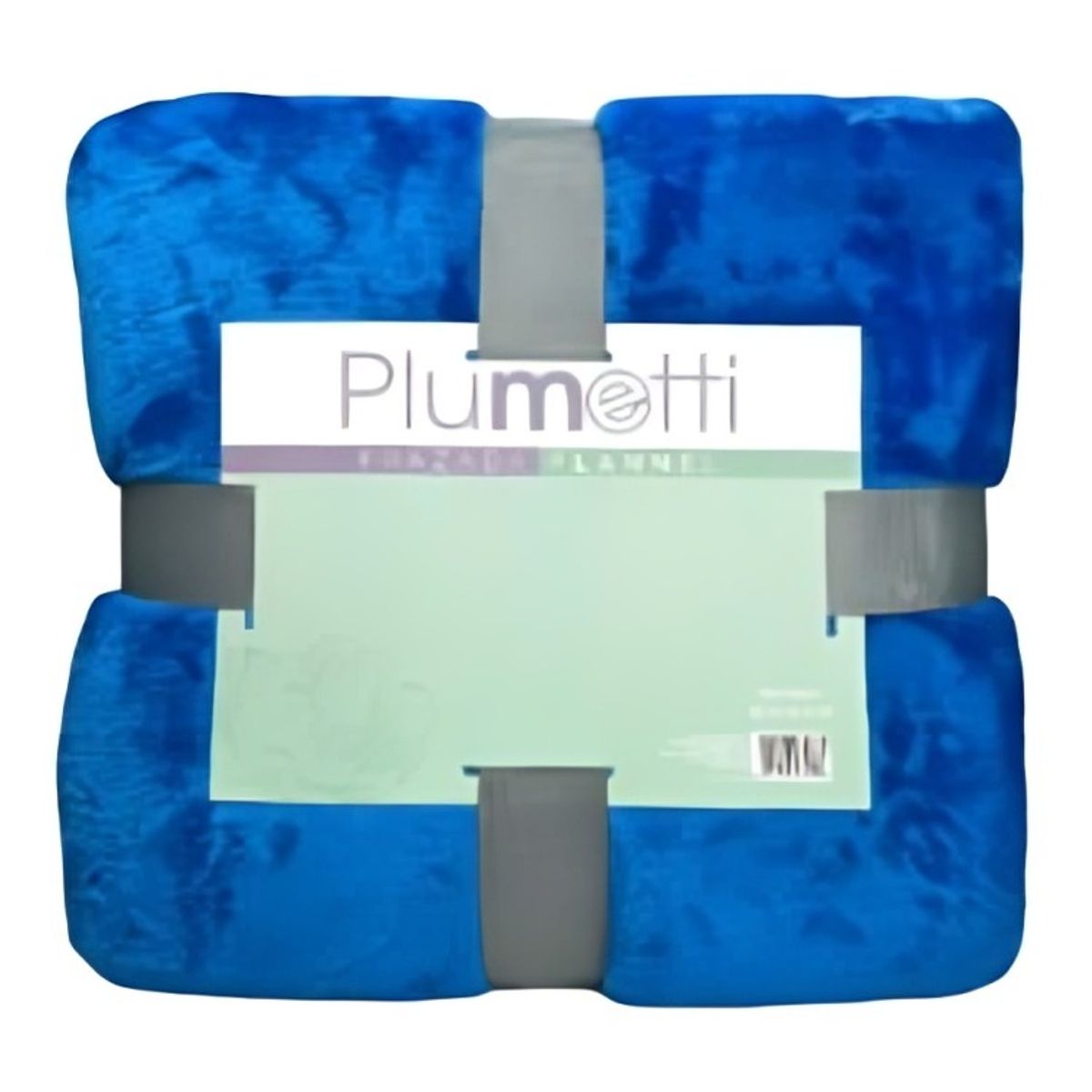 PLUMETTI - Frazada Flannel 1.5 Plazas / Azul – Plumetti