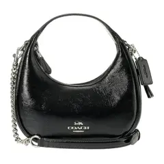 COACH - Carmen 20 zipper leather single-shoulder crossbody handbag CW036