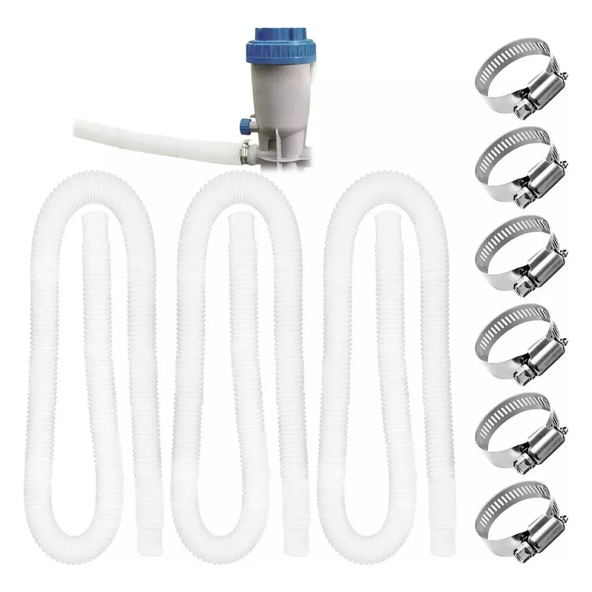 KUANGYE - Manguera Filtro Piscina Para Intex Bestway universal 15m×3