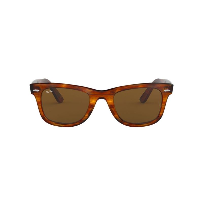 RAY BAN - Lentes de Sol RB2140 Wayfarer Classic Rojo Marrón