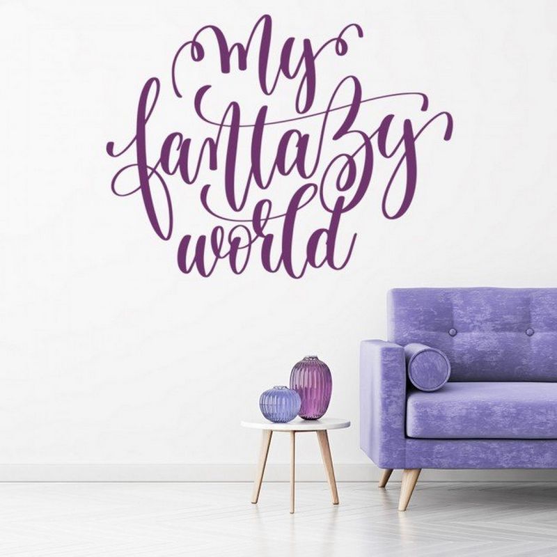 AVERY - My Fantasy World Fairytale Quote Ws-46580