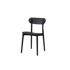 PLOS - Silla De Comedor Aprilia Terraza Cocina Comedor Negro