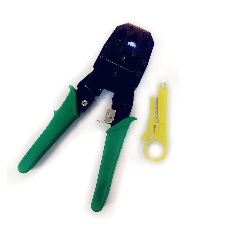 MALIK - Pinzas Crimpadora RJ45 para Cable UTP y FTP
