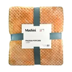 MASHINI - Frazada PopCorn 1.5 Plazas / Amarillo –