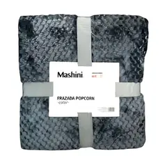 MASHINI - Frazada PopCorn 1.5 Plazas / Marengo –