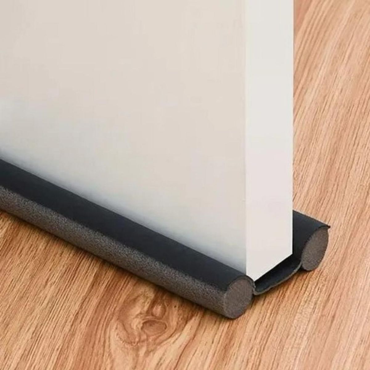 GENERICO - Aislante térmico para puertas y ventanas 90 cm - 1 unidad - Negro