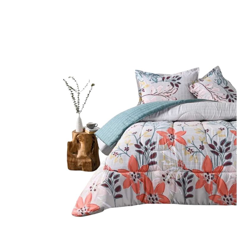 CANNON - Plumon Super Soft Cannon Reversible Single Apto 1pl Y 15pl Lilium