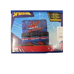 MASHINI - Juego De Sábanas Disney 1.5 Plazas - Spiderman Azul