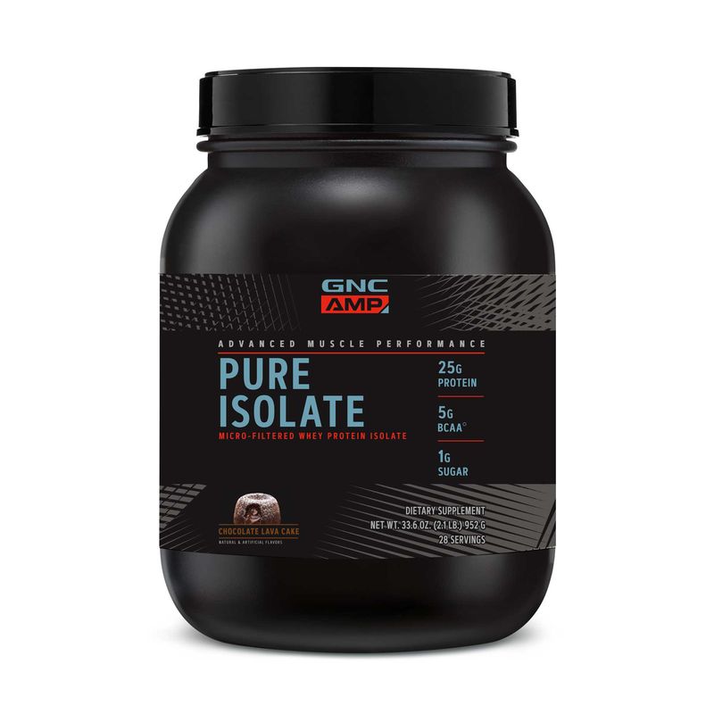 GNC - GNC AMP PURE ISOLATE CHOCOLATE LAVA CAKE, 28 SERVIDAS