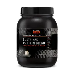 GNC - AMP SUSTAINED PROTEIN VAINILLA MILKSHAKE, 28 SERVIDAS