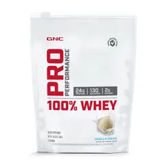 GNC - - BATIDO DE PROTEINA (SUERO DE LECHE) VANILLA, 12 SRVS