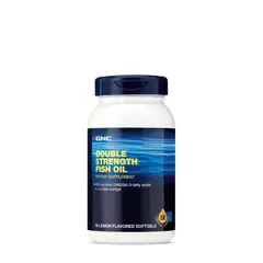 GNC - DOBLE FUERZA ACEITE DE PESCADO OMEGA 3, 90 CAPSULAS