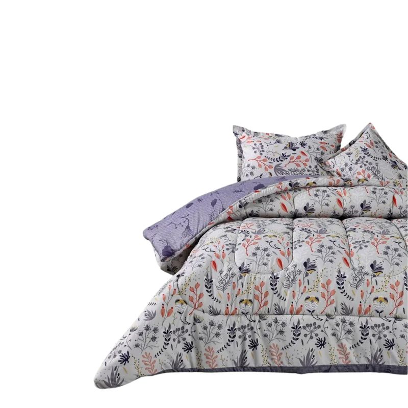CANNON - Plumón Cannon Reversible Super Soft 2 Plazas 240x230 Cm. Seagrass